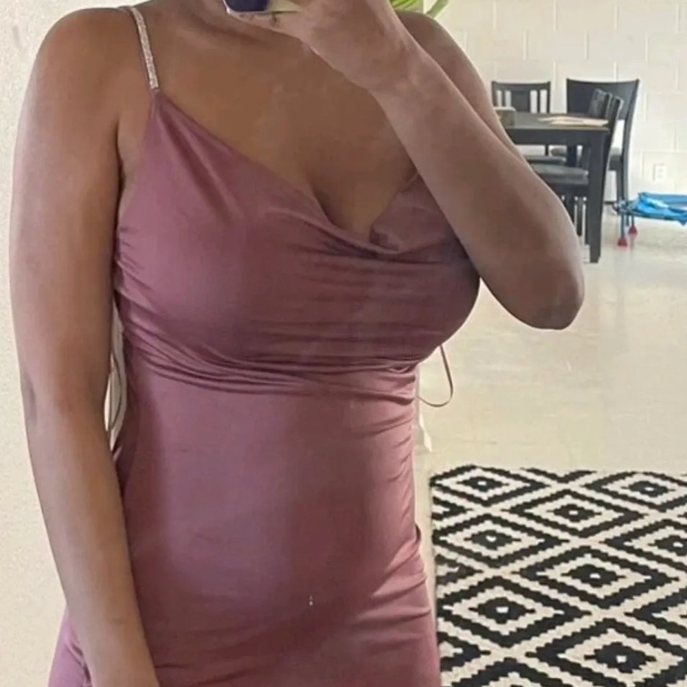 New pink little dress